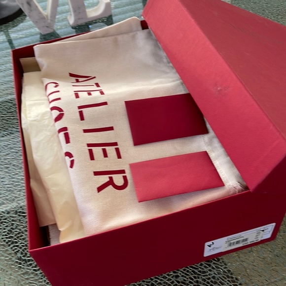 VALENTINO GERAVANI Rose Edition Atelier Petal Slide w/Box and Dustbag - Picture 15 of 15